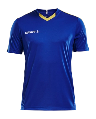 T-Shirt Craft Men Progress Jersey Contrast Club Cobolt/Sweden Yellow Regular Fit