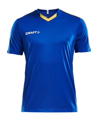 T-Shirt Craft Men Progress Jersey Contrast Royal Blue/Sweden Yellow Regular Fit