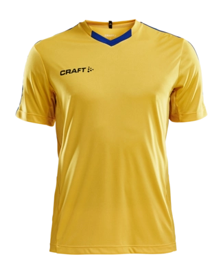 T-Shirt Craft Men Progress Jersey Contrast Sweden/Yellow/Royal Blue Regular Fit