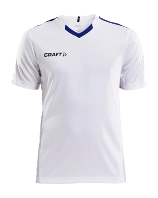 T-Shirt Craft Men Progress Jersey Contrast White/Club Cobolt Regular Fit