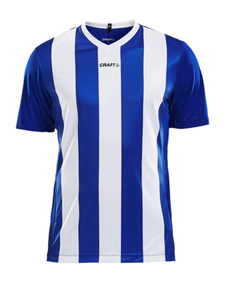 T-Shirt Craft Men Progress Jersey Stripe Club Cobolt/White Regular Fit