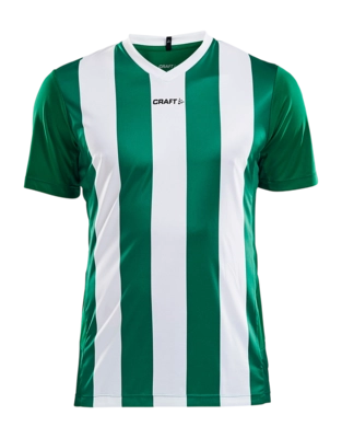T-Shirt Craft Men Progress Jersey Stripe Team Green Regular Fit
