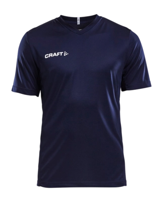 T-Shirt Craft Men Squad Jersey Solid Navy Regular Fit