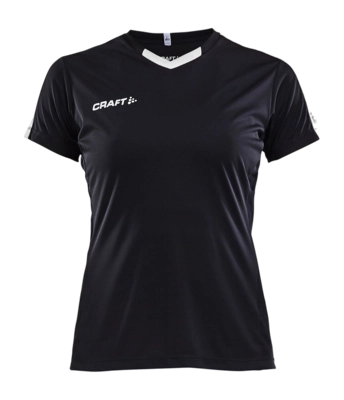 T-Shirt Craft Women Progress Jersey Contrast Black/White Regular Fit