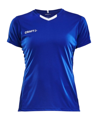 T-Shirt Craft Women Progress Jersey Contrast Club Cobolt Regular Fit