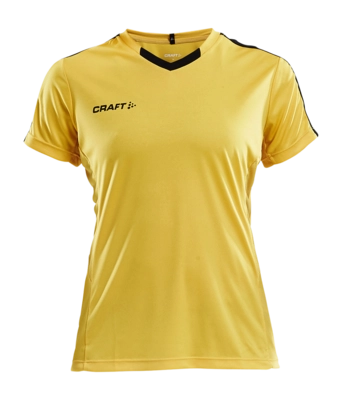 T-Shirt Craft Women Progress Jersey Contrast Yellow Regular Fit