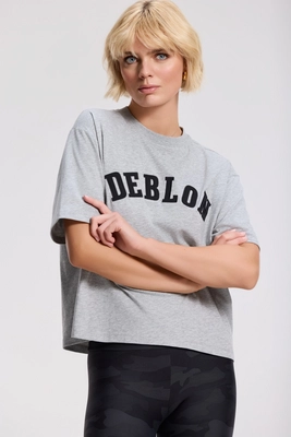 T-Shirt Deblon Women Lou Grey Melange