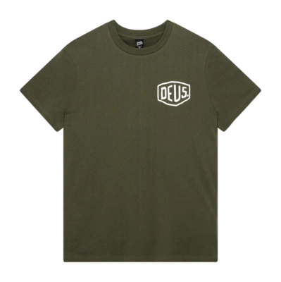 T-Shirt Deus Men Biarritz Address Cypress Green