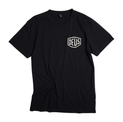 T-Shirt Deus Men Milano Address  Black