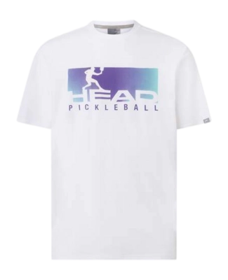 T-Shirt HEAD Men Vision T-Shirt White/Purple