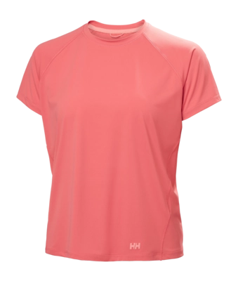 T-Shirt Helly Hansen Women Shine Solen Sunset Pink UPF 50+