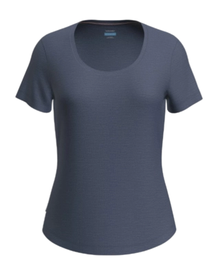 T-Shirt Icebreaker Women Merino 125 Cool-Lite Sphere III SS Scoop Dawn Heather