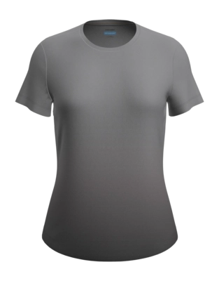 T-Shirt Icebreaker Women Merino 125 Cool-Lite Sphere SS Tee Alta Metro Heather