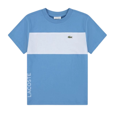 T-Shirt Lacoste Boys Colorblock Turquin