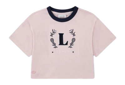 T-Shirt Lacoste Girls Crest Relaxed Nidus