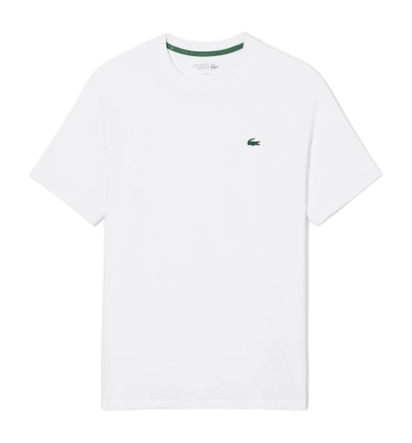 T-Shirt Lacoste Men TH0174 Stretch Ultra Dry Sport White