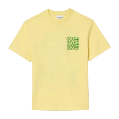 T-Shirt Lacoste Men TH0288 Yellow/Calathea