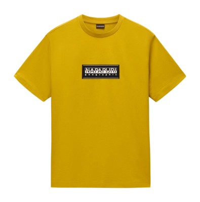 T-Shirt Napapijri Men S-Box Logo SS Gold Flake