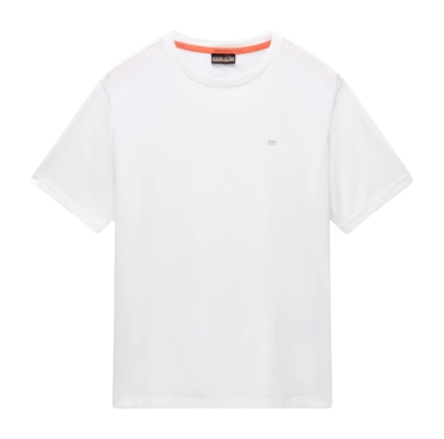 T-Shirt Napapijri Men S-Nedles SS White Heron