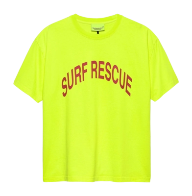 T-shirt New Amsterdam Surf Association Surf Rescue Safety Green ...