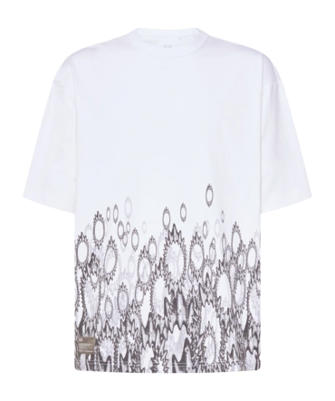 T-Shirt Oakley Men FGL Overspray 6.0 White Print Regular Fit