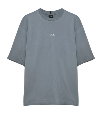 T-Shirt Oakley Men Latitude Veil Cement – Relaxed, Boxy Fit
