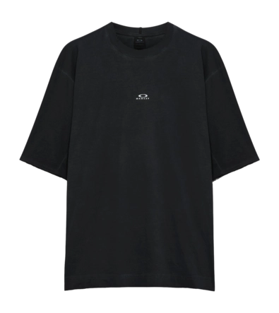 T-Shirt Oakley Men Latitude Veil Pitch Black – Boxy Fit