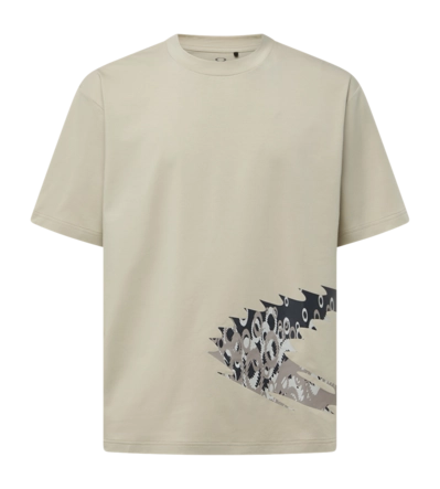 T-Shirt Oakley Men New Retro Static 3.0 Desert Sand Regular Fit