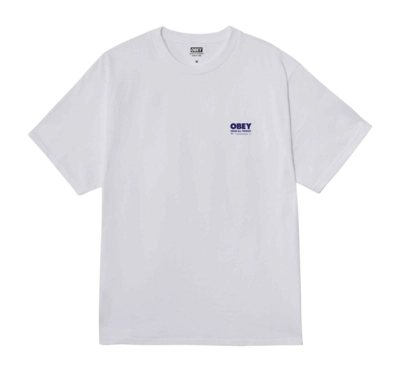 T-Shirt Obey Men Obey Erase All Thought White