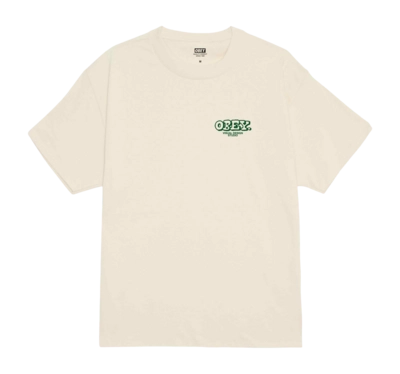 T-Shirt Obey Men Obey Knowledge & Growth Cream