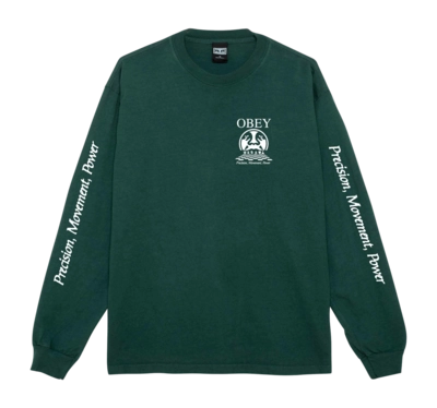 T-Shirt Obey Men Obey Precision Pigment Rainforest