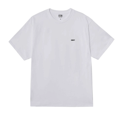 T-Shirt Obey Obey Quarter Icon Herren White