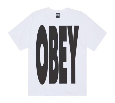 T-Shirt Obey Men Torn Posters Icon Black '24 | Sneaker District COM