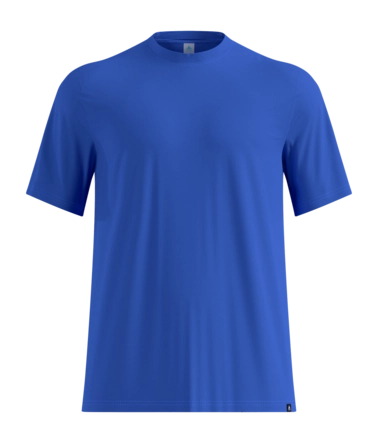 T-Shirt Odlo Men Cubic Light Dazzling Blue Regular Fit