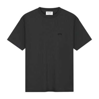 T-Shirt Olaf Hussein Signature SS Tee Herren Charcoal