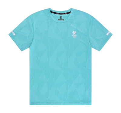 T-Shirt Osaka Men Men Training Tee Mesh Aquatic Blue Short Sleeves 150 gsm