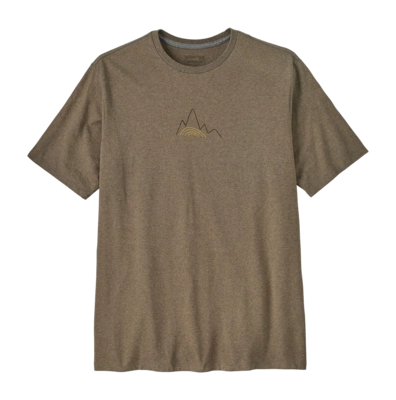 T-Shirt Patagonia Men Berm Logo Responsibili-Tee Wing Grey