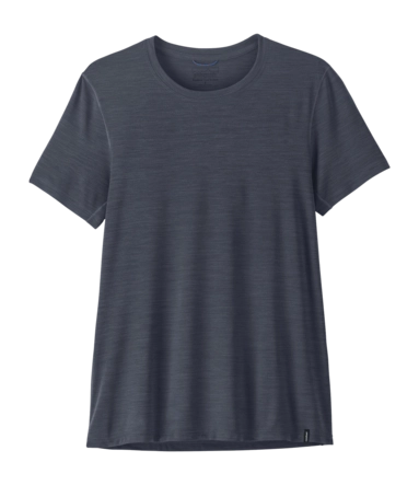 T-Shirt Patagonia Women Cap Cool Ultra Shirt Smolder Blue - Light Smolder Blue X-Dye Regular Fit