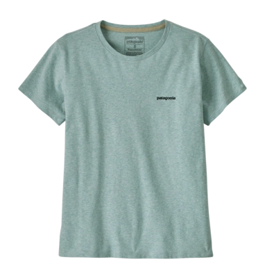 T-Shirt Patagonia Women P-6 Logo Responsibili-Tee P-6 Outline: Virtually Blue