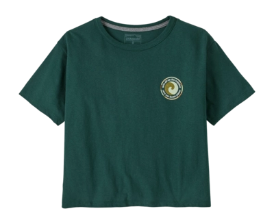 T-Shirt Patagonia Women Unity Fitz Easy Cut Responsibili-Tee Cascade Green