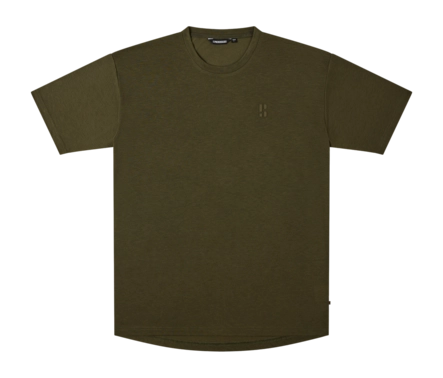 T-Shirt Poederbaas Men SOLX Merino Tee Olive Green