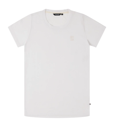 T-Shirt Poederbaas Women SOLX Merino Tee Off White 125 gsm