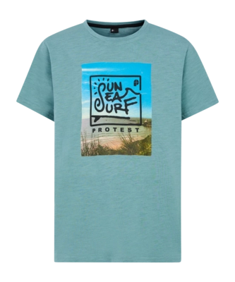 T-Shirt Protest Boys Prtpeter Arctic Green