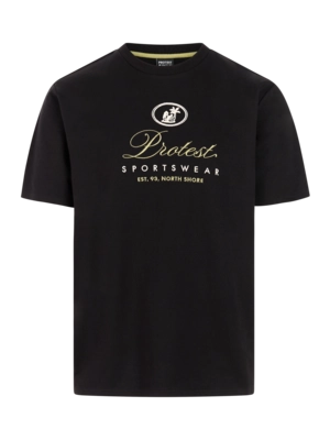 T-Shirt Protest Men PRTBiki True Black