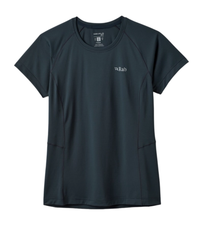 T-Shirt Rab Women Sonic Tee Beluga Regular Fit