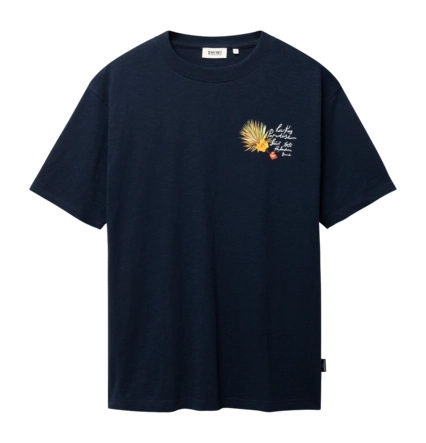 T-Shirt Shiwi Men FINN Banana Breeze Blue Dark Navy