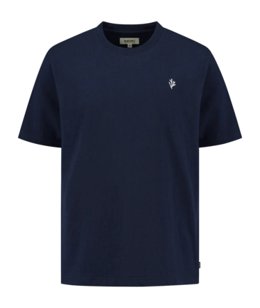 T-Shirt Shiwi Men FINN Coral Logo Blue Dark Navy