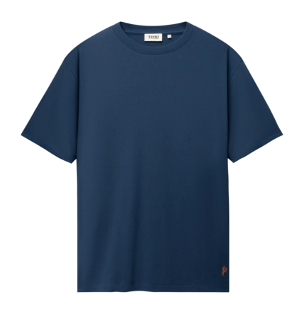 T-Shirt Shiwi Men FINN Pique Blue Slate