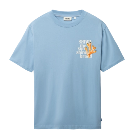 T-Shirt Shiwi Men LIAM Painted Coral Blue Harbor