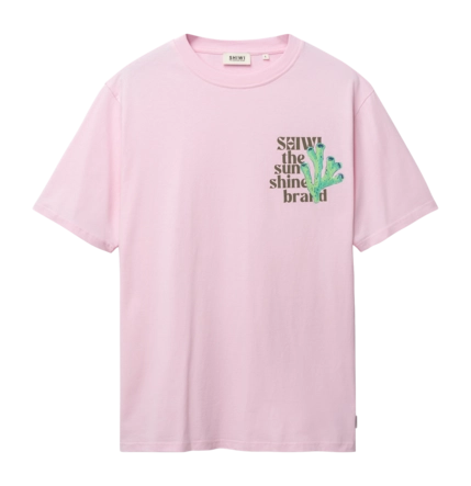 T-Shirt Shiwi Men LIAM Painted Coral Pink Smoke
